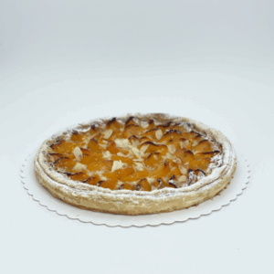 3031 Blätterteigtarte Aprikose 26cm
