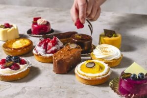 Patisserie Elysee Monatsangebot Oktober Törtchen bund